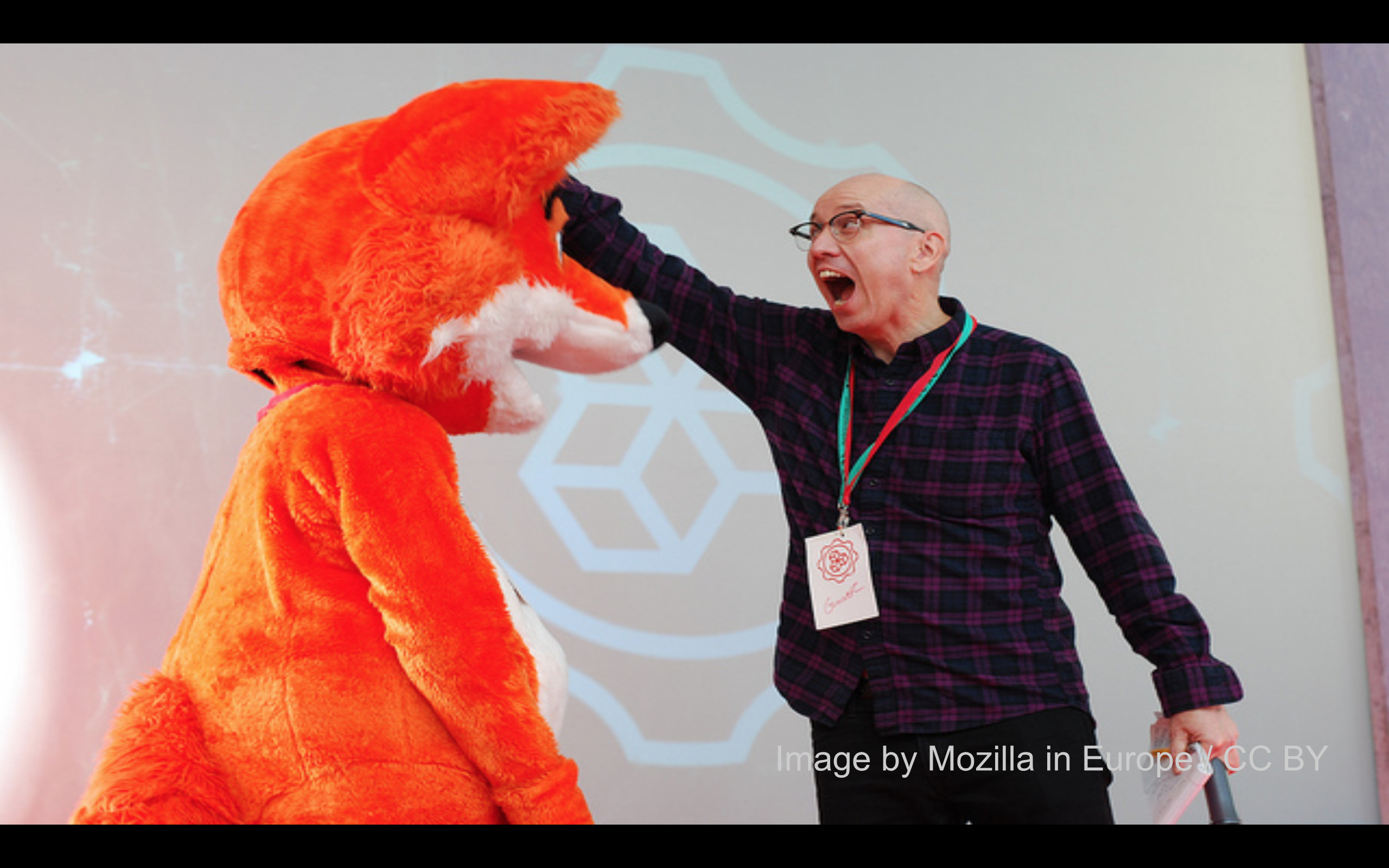 Allen Gunn at Mozfest